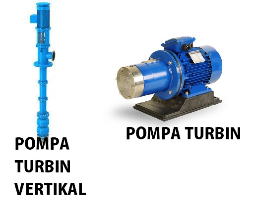 jenis pompa irigasi  - pompa turbin