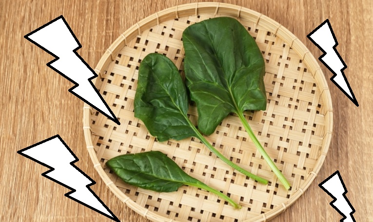 daun bayam jepang