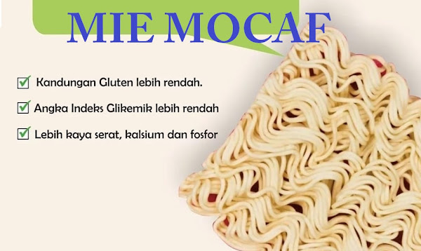 Olahan tepung mocaf Olahan tepung mocaf