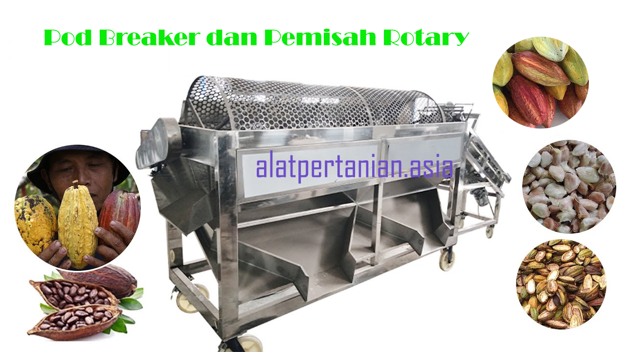 Mesin pod breaker kakao