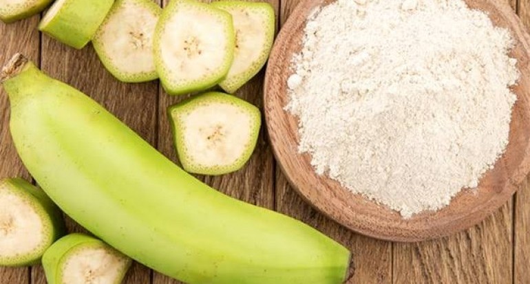 gambar tepung pisang