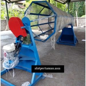 Mesin pengayak kompos